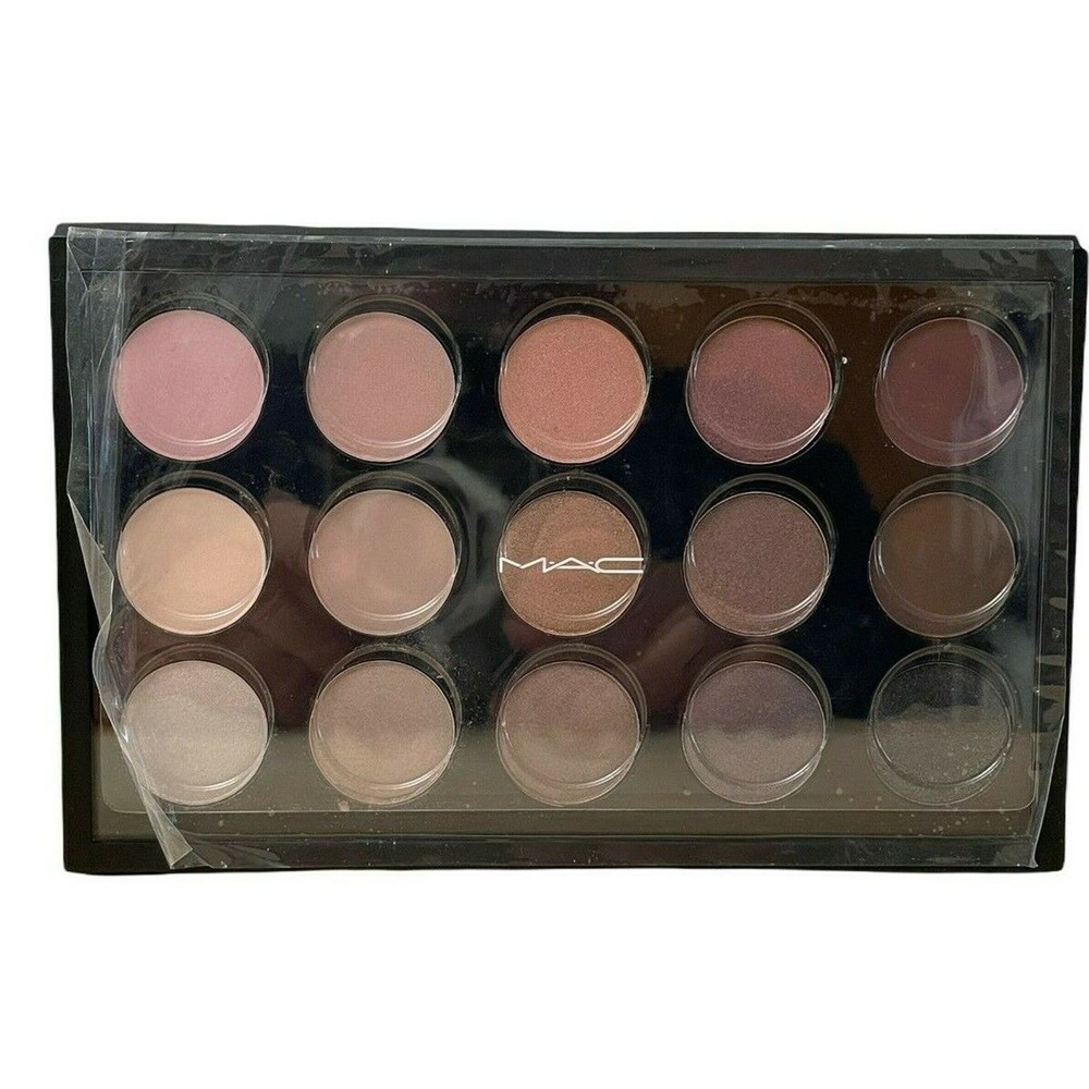 Mac Eye Shadow x 15 Palette (Cool Neutral) .68oz/19.5g New In Box